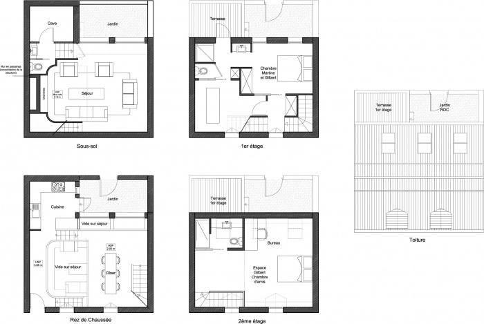 Maison Individuelle : Maison Individuelle Plans