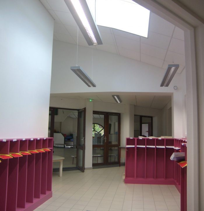 Extension cole maternelle  Bligneux : Vestiaire