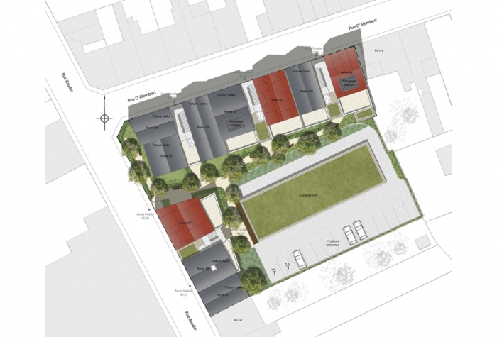 CREATION 37 logements : PLAn masse final